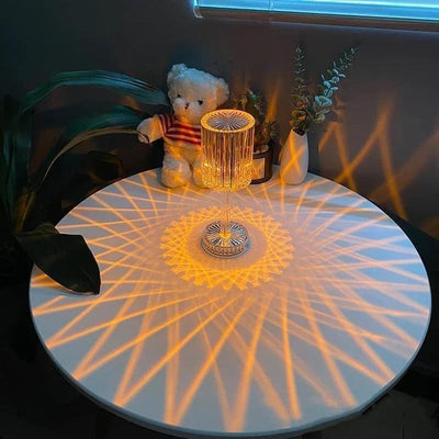 DIAMOND CRYSTAL TABLE LAMP - Authenticshop